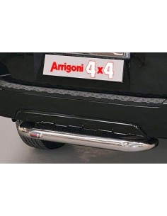 Tubo di protezione posteriore inox lucido 70mm Nissan Pathfinder dal 2011