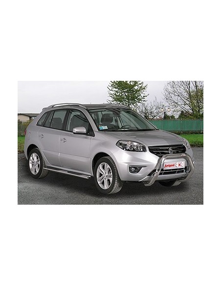 Tubo di protezione posteriore inox lucido 70mm Renault Koleos dal 2008