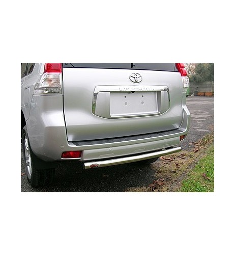 Tubo di protezione posteriore inox lucido Toyota Land Cruiser 150 2009 2013
