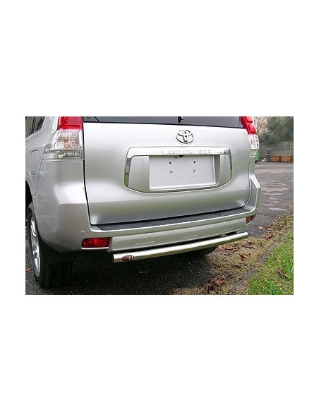 Tubo di protezione posteriore inox lucido Toyota Land Cruiser 150 2009 2013