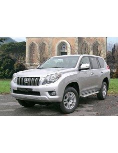 Tubo di protezione posteriore inox satinato Toyota Land Cruiser 150 2009 20 2