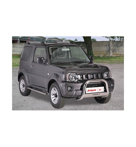 Tubo protezione posteriore acciaio inox lucido Suzuki Jimny 2006 2017