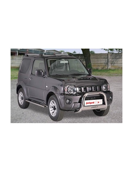 Tubo protezione posteriore acciaio inox lucido Suzuki Jimny 2006 2017
