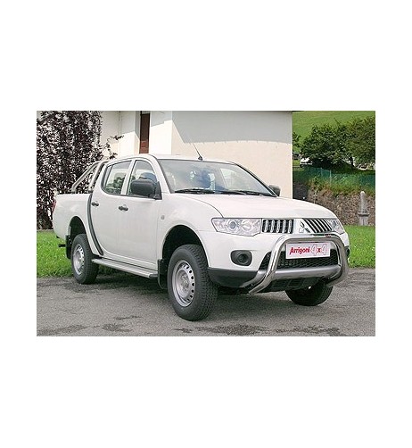 Tubo protezione posteriore acciaio inox mat Mitsubishi L200 Double Cab 2010
