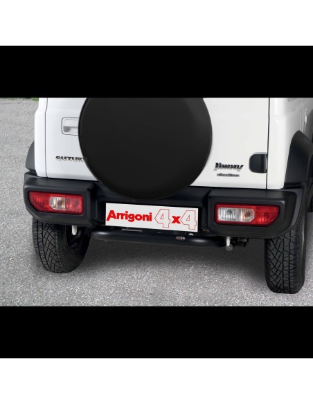 Tubo protezione posteriore inox black 60mm Suzuki Jimny dal 2018