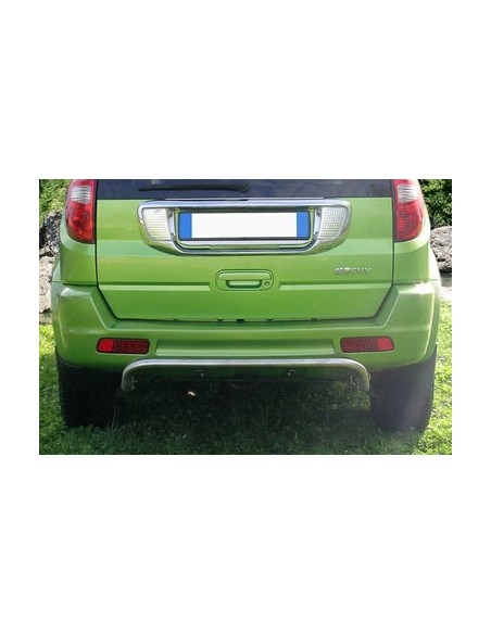 Tubo protezione posteriore inox lucido 42mm Great Wall Hover dal 2006 al 20