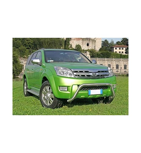 Tubo protezione posteriore inox lucido 42mm Great Wall Hover dal 2006 al 20