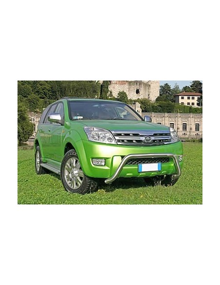 Tubo protezione posteriore inox lucido 42mm Great Wall Hover dal 2006 al 20