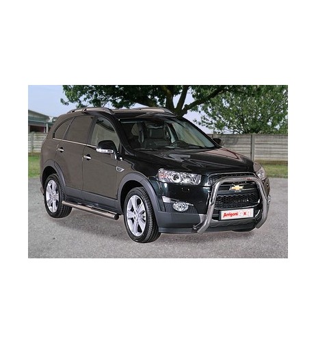 Tubo protezione posteriore inox lucido 50mm Chevrolet Captiva 2011 2018