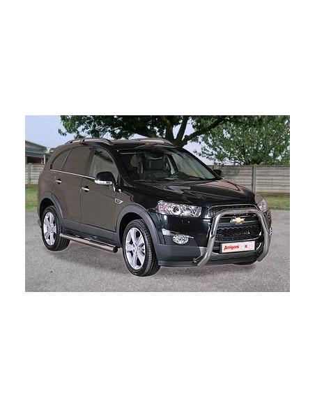 Tubo protezione posteriore inox lucido 50mm Chevrolet Captiva 2011 2018