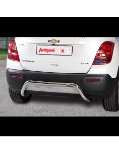 Tubo protezione posteriore inox lucido 50mm Chevrolet Trax dal 2013