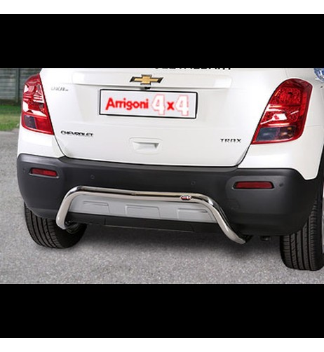 Tubo protezione posteriore inox lucido 50mm Chevrolet Trax dal 2013