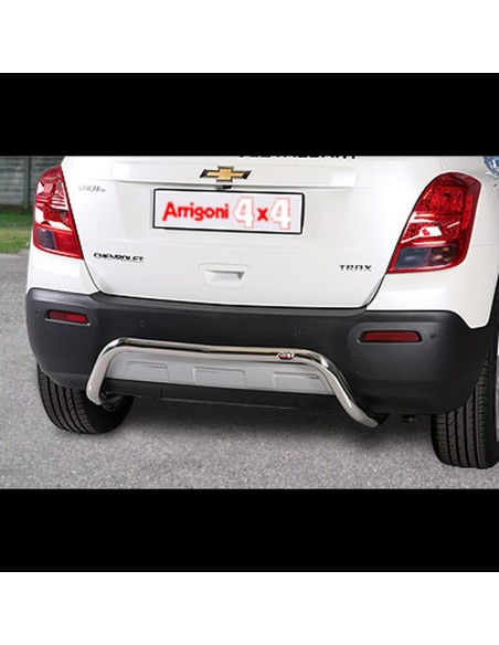 Tubo protezione posteriore inox lucido 50mm Chevrolet Trax dal 2013