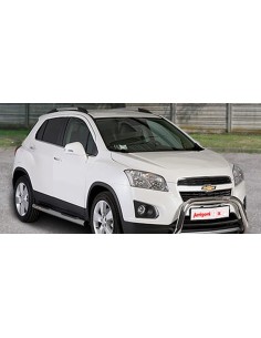 Tubo protezione posteriore inox lucido 50mm Chevrolet Trax dal 2013 2