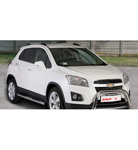 Tubo protezione posteriore inox lucido 50mm Chevrolet Trax dal 2013