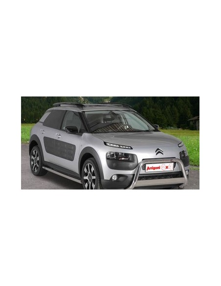 Tubo protezione posteriore inox lucido 50mm Citroen Cactus dal 2015