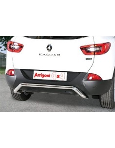 Tubo protezione posteriore inox lucido 50mm Renault Kadjar dal 2015