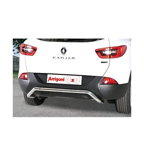 Tubo protezione posteriore inox lucido 50mm Renault Kadjar dal 2015