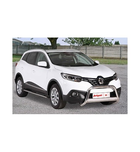 Tubo protezione posteriore inox lucido 50mm Renault Kadjar dal 2015