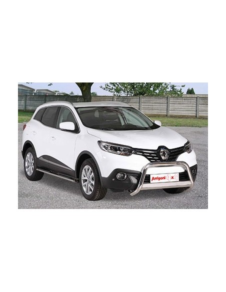 Tubo protezione posteriore inox lucido 50mm Renault Kadjar dal 2015