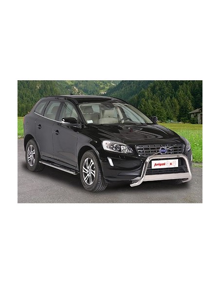 Tubo protezione posteriore inox lucido 50mm Volvo XC60 2014 2017