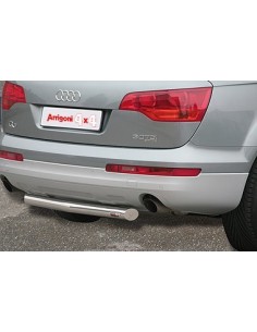 Tubo protezione posteriore inox lucido 60mm Audi Q7 dal 2006