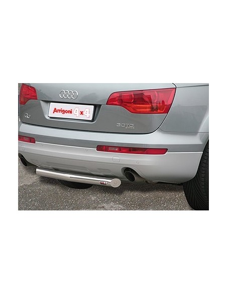 Tubo protezione posteriore inox lucido 60mm Audi Q7 dal 2006