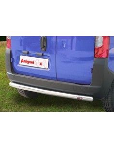 Tubo protezione posteriore inox lucido 60mm Citroen Nemo dal 2007