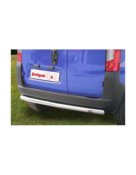 Tubo protezione posteriore inox lucido 60mm Citroen Nemo dal 2007