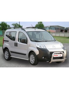 Tubo protezione posteriore inox lucido 60mm Citroen Nemo dal 2007 2