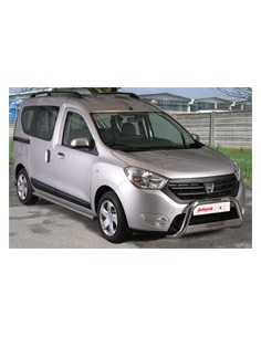 Tubo protezione posteriore inox lucido 60mm Dacia Dokker dal 2012 2