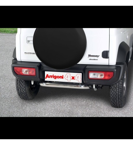 Tubo protezione posteriore inox lucido 60mm Suzuki Jimny dal 2018