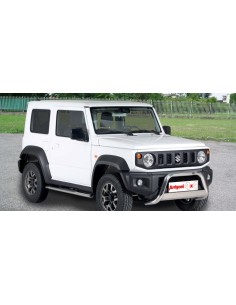 Tubo protezione posteriore inox lucido 60mm Suzuki Jimny dal 2018 2