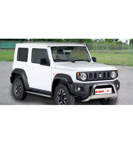 Tubo protezione posteriore inox lucido 60mm Suzuki Jimny dal 2018