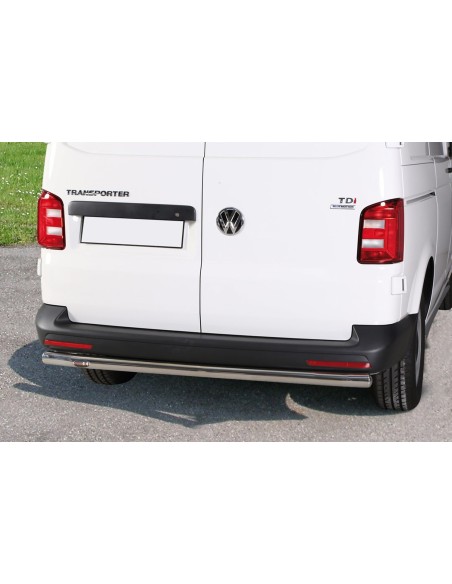 Tubo protezione posteriore inox lucido 60mm VW Transporter T6 1 dal 2019