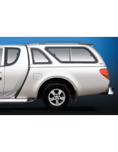 Hard Top con vetri copertura cassone Mitsubishi L200 Club Cab 2010 2015