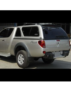Hard Top con vetri copertura cassone Mitsubishi L200 Club Cab 2010 2015 2