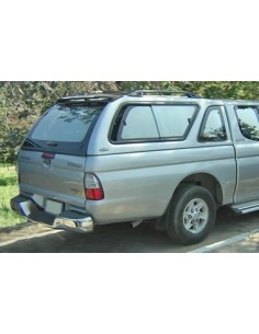 Hard Top con vetri copertura cassone Mitsubishi L200 Club Cab dal 1997 al 2