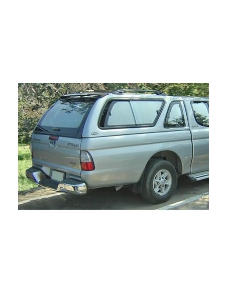Hard Top con vetri copertura cassone Mitsubishi L200 Club Cab dal 1997 al 2