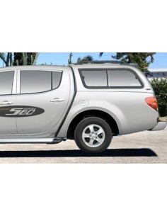 Hard Top con vetri copertura cassone Mitsubishi L200 Double Cab 2006 2009