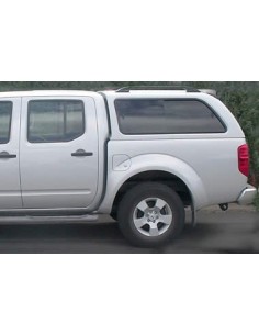 Hard Top con vetri copertura cassone Nissan Navara D40 Double Cab 2005 2015