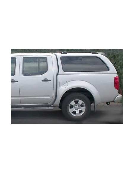 Hard Top con vetri copertura cassone Nissan Navara D40 Double Cab 2005 2015
