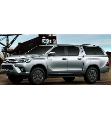 Hard Top con vetri copertura cassone Toyota Hilux Revo doppia cabina dal 20