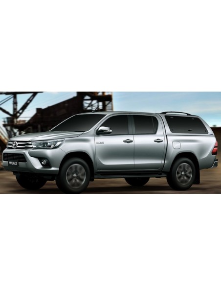 Hard Top con vetri copertura cassone Toyota Hilux Revo doppia cabina dal 20