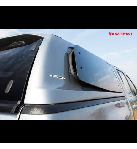 Hard Top S6 con vetri copertura cassone Renault Alaskan doppia cabina