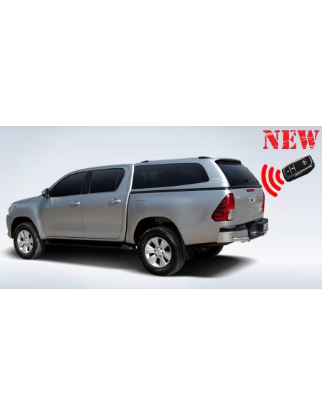Hard Top S6 con vetri copertura cassone Toyota Hilux doppia cabina dal 2016