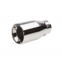 Terminale scarico universale tuning inox singolo 48-73mm TRX/25