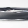 Coprivolante universale 37-39mm eco-pelle nera Race Carbon Look