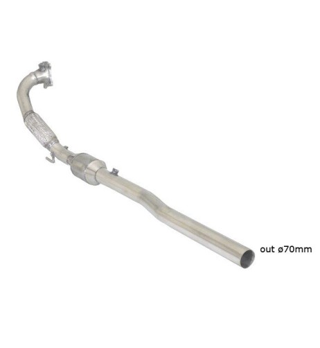 Catalizzatore metallico centrale inox 54 0248 00 VW Golf VI 2 0 GTI TSI 1