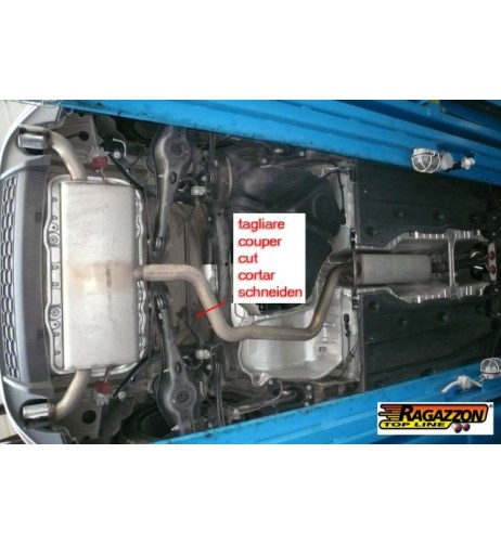 Centrale inox 50 0466 80 VW Golf VII 2 0 TSI GTI 162 169kw